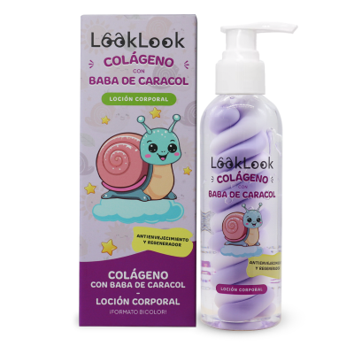 LOCION CORPORAL COLAGENO Y BABA DE CARACOL LOOK LOOK