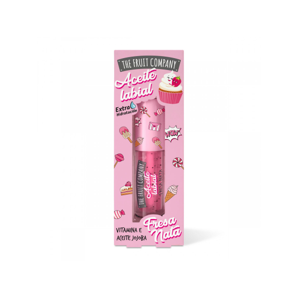 ACEITE LABIAL FRESA Y NATA THE FRUIT COMPANY