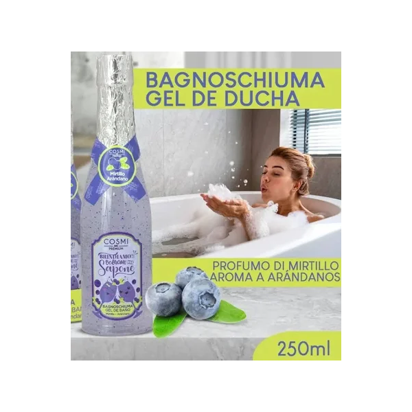 GEL DE DUCHA ARANDANO BURBUJAS COSMI