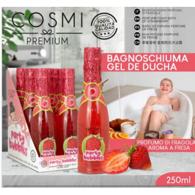 GEL DE DUCHA FRESA BURBUJAS COSMI