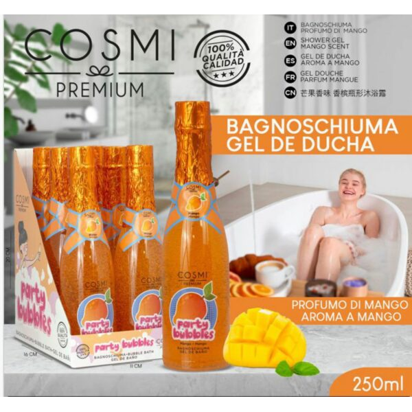 GEL DE DUCHA MANGO BURBUJAS COSMI
