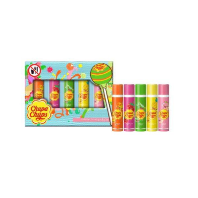 SET BALSAMOS LABIALES CHUPA CHUPS