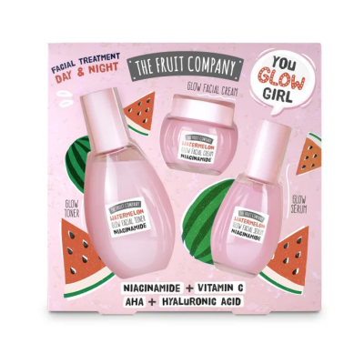 SET FACIAL GLOW RITUAL SANDIA THE FRUIT COMPANY TFC