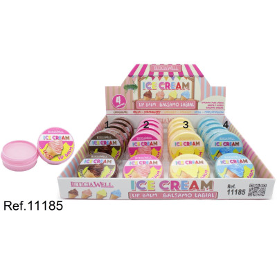 LIP BALM ICE CREAM LETICIA WELL
