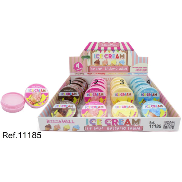 LIP BALM ICE CREAM LETICIA WELL