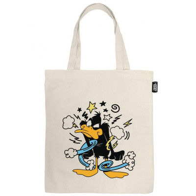 BOLSA SHOPPING TOTE BAG PATO LUCAS LOONEY TUNES