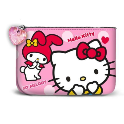HELLO KITTY MONEDERO CUADRADO LOVELY