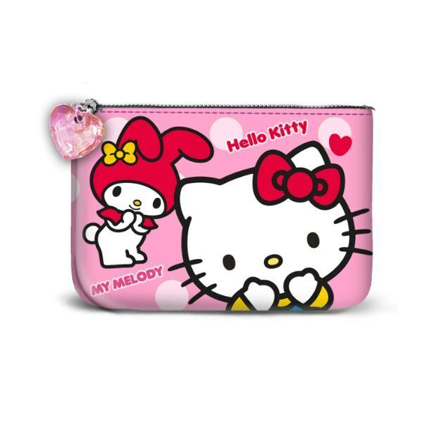 HELLO KITTY MONEDERO CUADRADO LOVELY