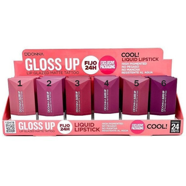 LIP GLOSS UP GLAZZED MATTE