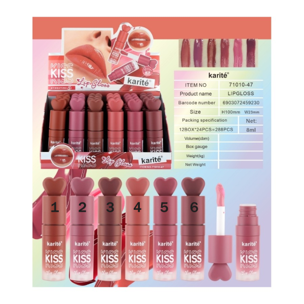LIP GLOSS HYDRATING KISS KARITÉ