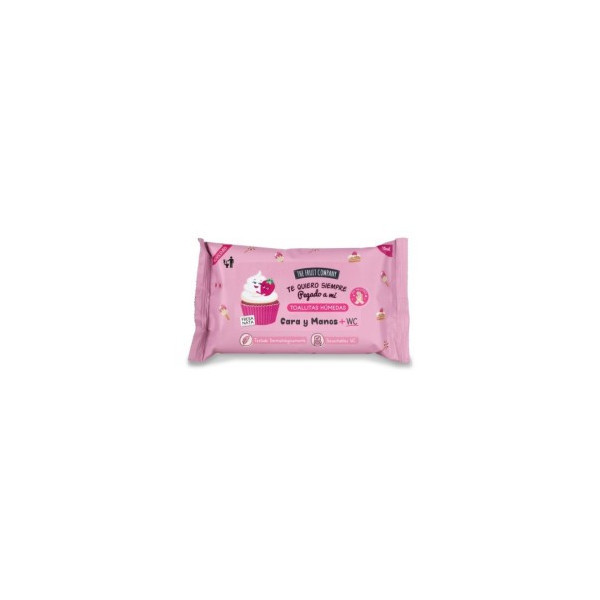 TOALLITAS HUMEDAS FRESA Y NATA MANOS Y CARA + WC