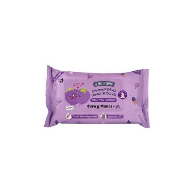 TOALLITAS HUMEDAS MORA MANOS Y CARA + WC THE FRUIT COMPANY TFC